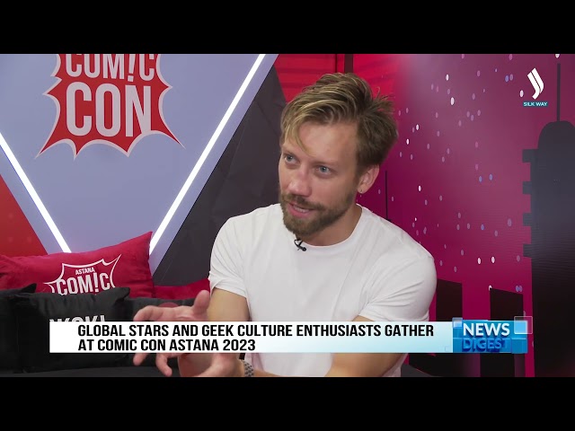 Global stars and geek culture enthusiasts gather at Comic Con Astana 2023