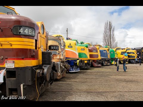 Veteran ALCo's and EMD's at Streamliners 2022- Saturday 1st October 2022