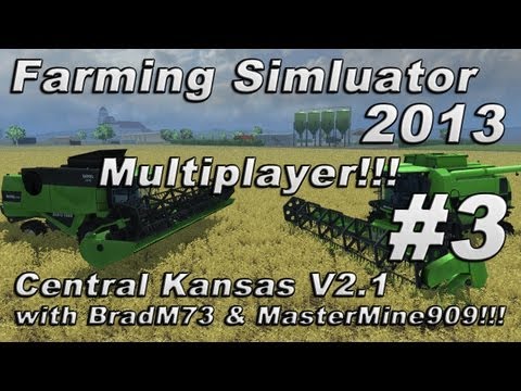 Lets Play Farming Simulator 2013 - Multiplayer!!! Ep 3 - With MasterMine909
