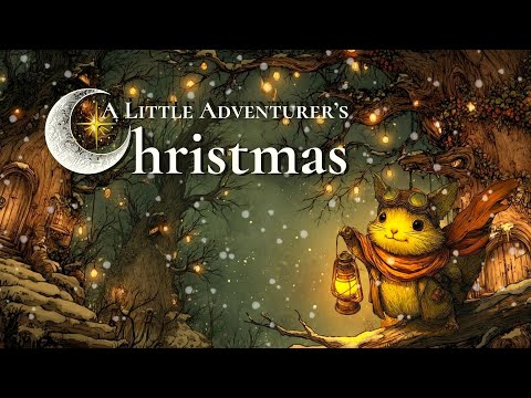 Celtic Cozy Lantern Forest | Winter Night Fantasy with a Little Adventurer