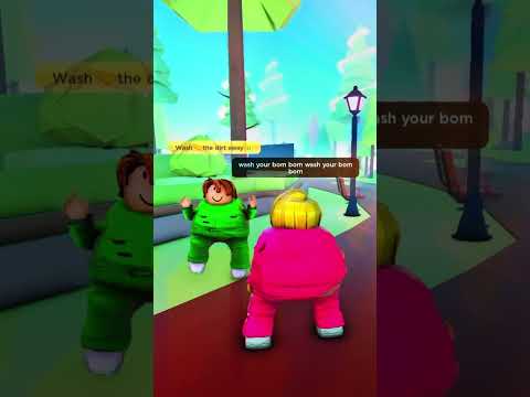 Wash your bom bom 😛 #shorts