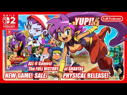NEW SHANTAE?! 😍 FULL HISTORY, 6 game REVIEW! 🎮 Advance Risky Revolution #switch2 #shantae #nintendo