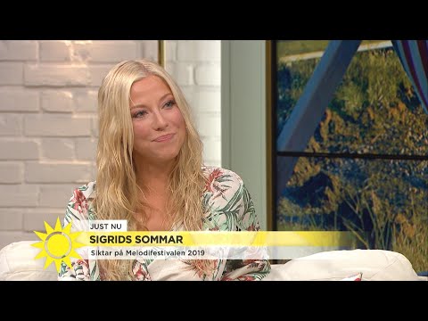 Sigrid Bernson om låten med Samir: ”Kanske lite för ärlig”  - Nyhetsmorgon (TV4)
