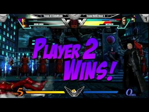 Bison VIII - UMVC3 - GRAND FINALS Team Rush Hour 2 vs Team Hell Fish