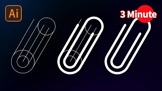 #04.[3분 뚝딱] 클립아이콘 생각보다 어렵죠?~[일러스트]