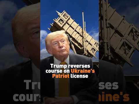 Trump backtracks on Ukraine's Patriot license