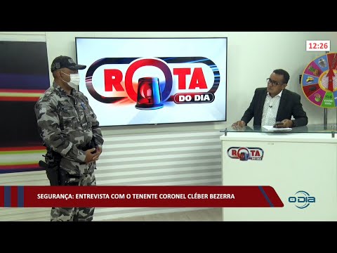 Segurança: Entrevista com o Tenente Coronel Cléber Bezerra 28 02 2022
