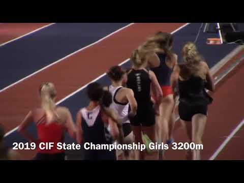 2019 CIF State Championship Girls 3200m