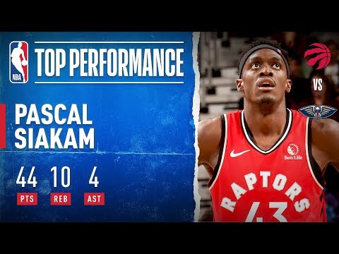 Pascal Siakam GOES OFF