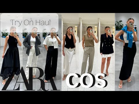 ZARA & COS HAUL **| TRY On HAUL |** New collection