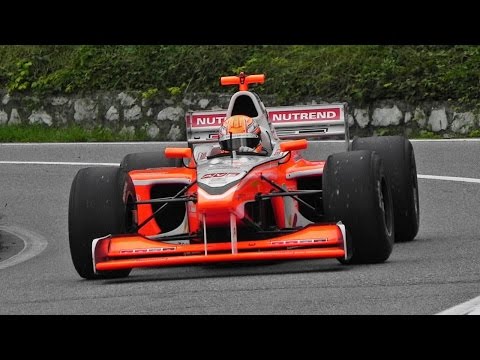The Magic Sounds of Formula 3000 Cars On Hillclimb