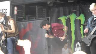 Crown the Empire - Initiation ( New Song ) - Live 6-14-14 Vans Warped Tour 2014