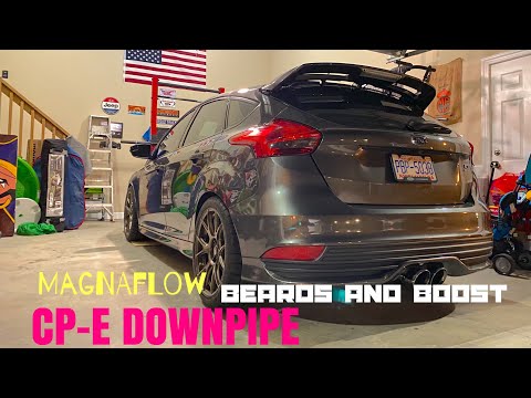 Ford Focus ST CP-E Catted Downpipe and Magnaflow Catback