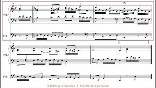 J. S. Bach | Christ lag in Todesbanden [Orgel Präludium, BWV 625; Francesco Cera, Organ]