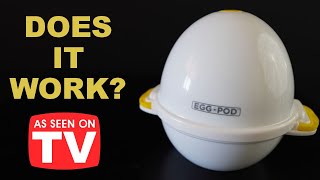 Egg Pod Review: Microwaved Hard Boiled Eggs? | As Seen on TV