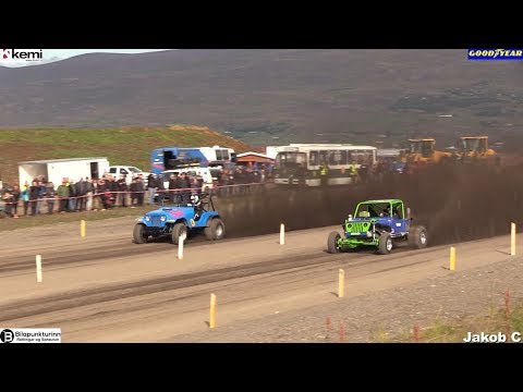 Sand Drag Racing Iceland 2019! 2.round - Special Jeeps - Formula Offroad Cars