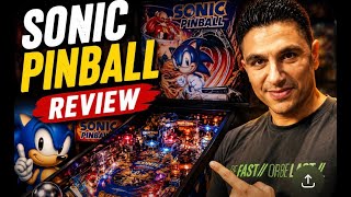 Sonic The Hedgehog Pinball Machine First Reaction, anticipation, shots n layout