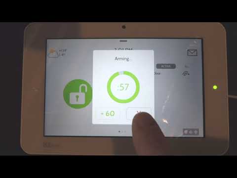 Qolsys IQ Panel 2+ Arming & Disarming