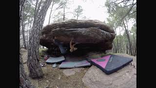 Video thumbnail de Variante cobra, 6c+. Albarracín