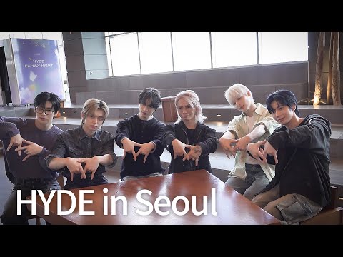 HYDE in Seoul | Special Talk with TOMORROW X TOGETHER at HYBE