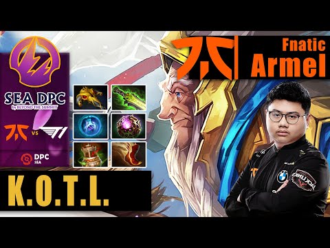 FNATIC vs T1 | ARMEL SHOW OFF KOTL TOO IMBA REKT T1 NO MERCY | DPC SEA TOUR 2 SPRING 2022 Highlights