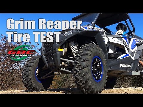 GBC Grim Reaper SXS, ATV Tire Test Review