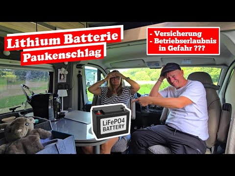 First of all, NO lithium batteries 😱 Why isn't anyone talking about it?? Motorhome insurance at r...