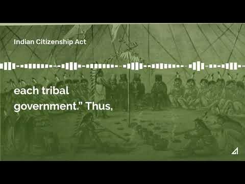 Indian Citizenship Act