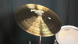Video thumbnail for Paiste 18" 900 Series China by The Drum Shop - Portland, Maine