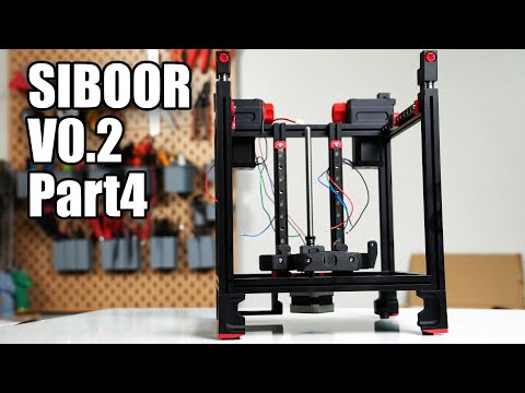 SIBOOR Voron 0.2 Build Part 4: X Axis, Belts, & Bed
