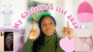 My Christmas List 2020