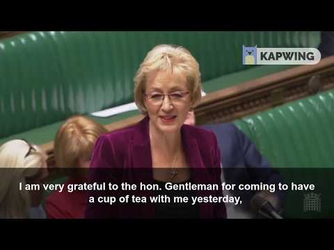 Backbench Business | Andrea Leadsom MP | 13th December 2018