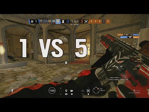 Double ace clutch in one game - Rainbow Six Siege