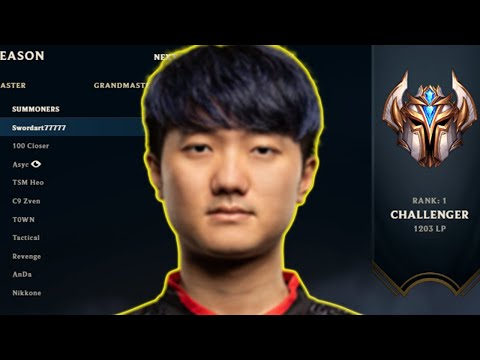 SWORDART IS THE BEST PLAYER IN NORTH AMERICA?! - NUMBER 1 SOLO Q PLAYER INSANE WIN RATES TSM LCS