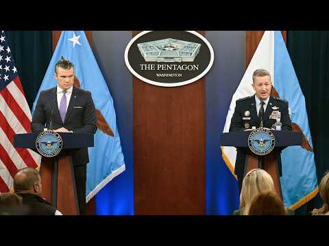 LIVE: Pentagon holds press briefing on the Iran ceasefire | NBC News