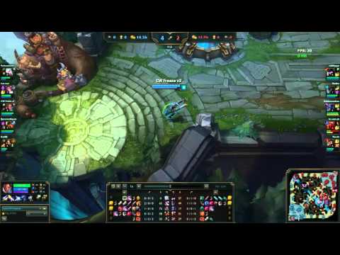 LoL: Freeze Lucian vs Caitlyn ADC SEASON2016 May 2016