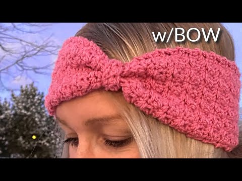 TRY This BOW Headband Crochet Tutorial