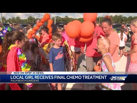 Local Girl Receives Final Chemo Treatment