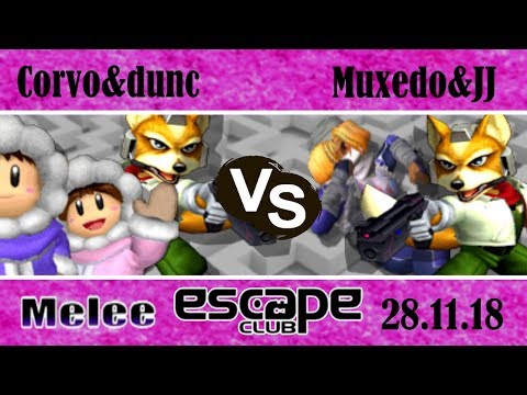 Corvo & duncathan (R) vs. Muxedo & JJ (G) - Winners Rd 2 - Escape Club 11.28.2018