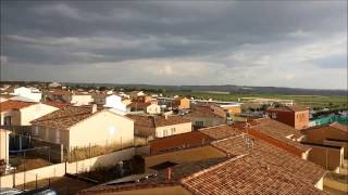 preview picture of video 'Averse orageuse à Thézan-lès-Béziers (Hérault - France) le 17/06/14'