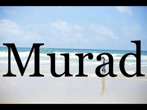 How To Pronounce Murad🌈🌈🌈🌈🌈🌈Pronunciation Of Murad