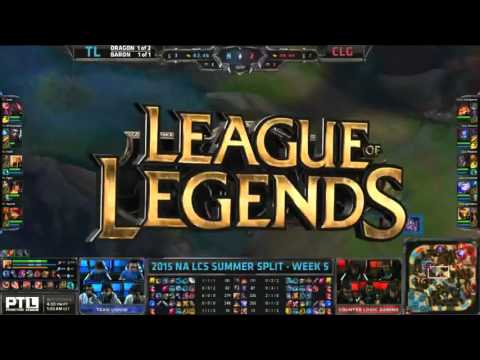 TL Fenix Azir 1v4 OUTPLAY QUADRAKILL! Team Liquid vs CLG 2015 NA LCS Summer W5D1