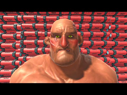 DANGEROUS TNT WALL - Animal Revolt Battle Simulator