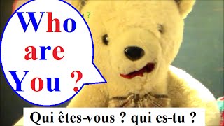 Apprendre l’anglais pour CP et les petits : Qui es tu ? Who are You