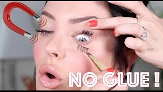 Testing Out MAGNETIC Fake Lashes! Review &amp; Demo