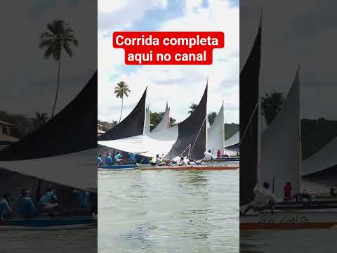 Largada da corrida de barco à vela Jequiá #corridadebarco #jequia #Alagoas #brasil