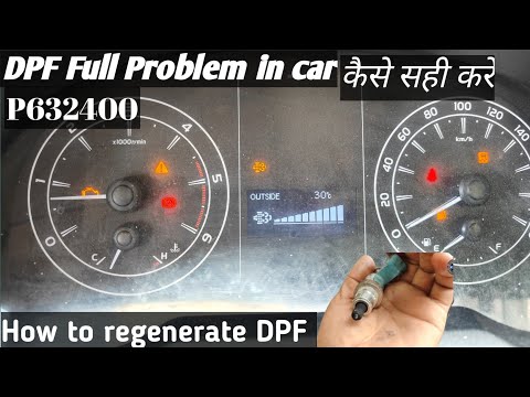 Innova Crysta DPF regeneration // DPF full problem in car // P6324how to fix //How to regenerate DPF