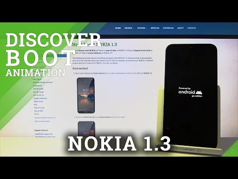 Nokia 1.3 - Android Starts Up