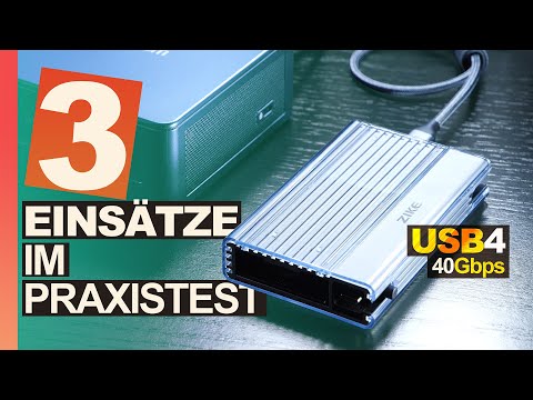 3 TRAYS for a USB4 NVMe SSD enclosure! — ZIKE ZikeDrive Z666