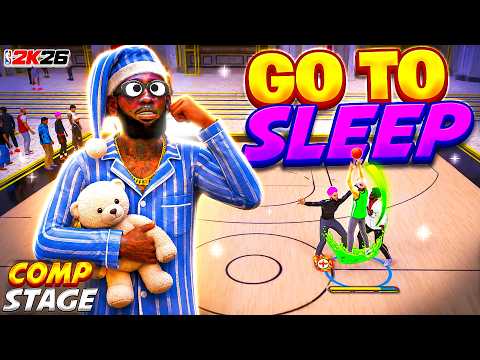 FALL ASLEEP WHILE I TAKE OVER THE COMP STAGE W/ THE BEST GUARD BUILD IN NBA 2K26!